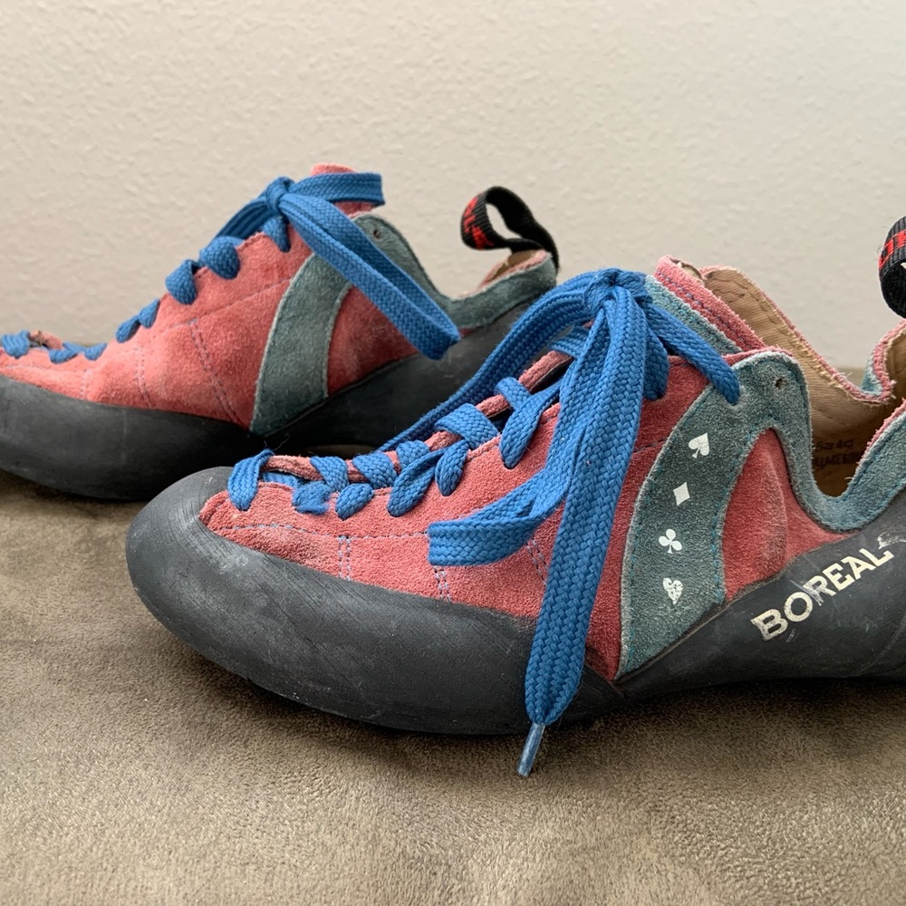 Boreal Fusion S-2 Climbing Shoes, size 7 US